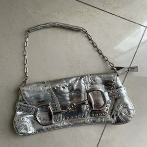 Silver purse